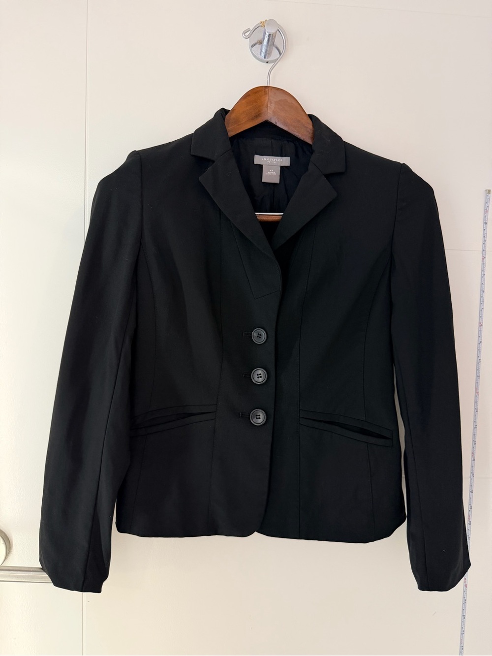 Ann Taylor Black Tailored Blazer - Picture 1 of 6
